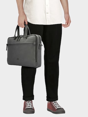 Picard Document Bag in Grey