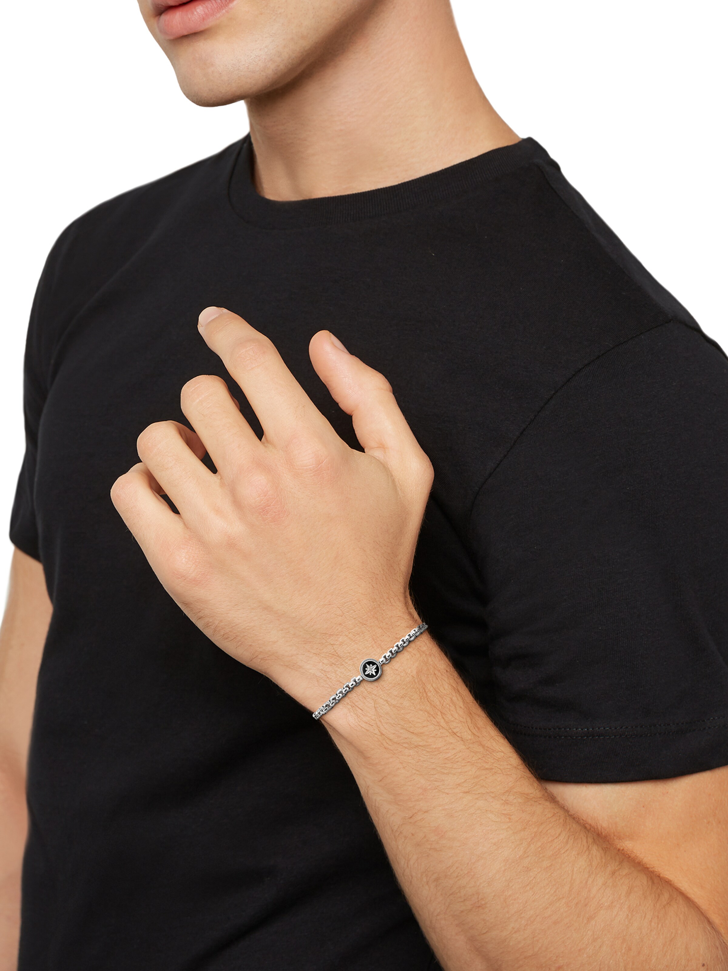 Braccialetto di Breil in argento: frontale