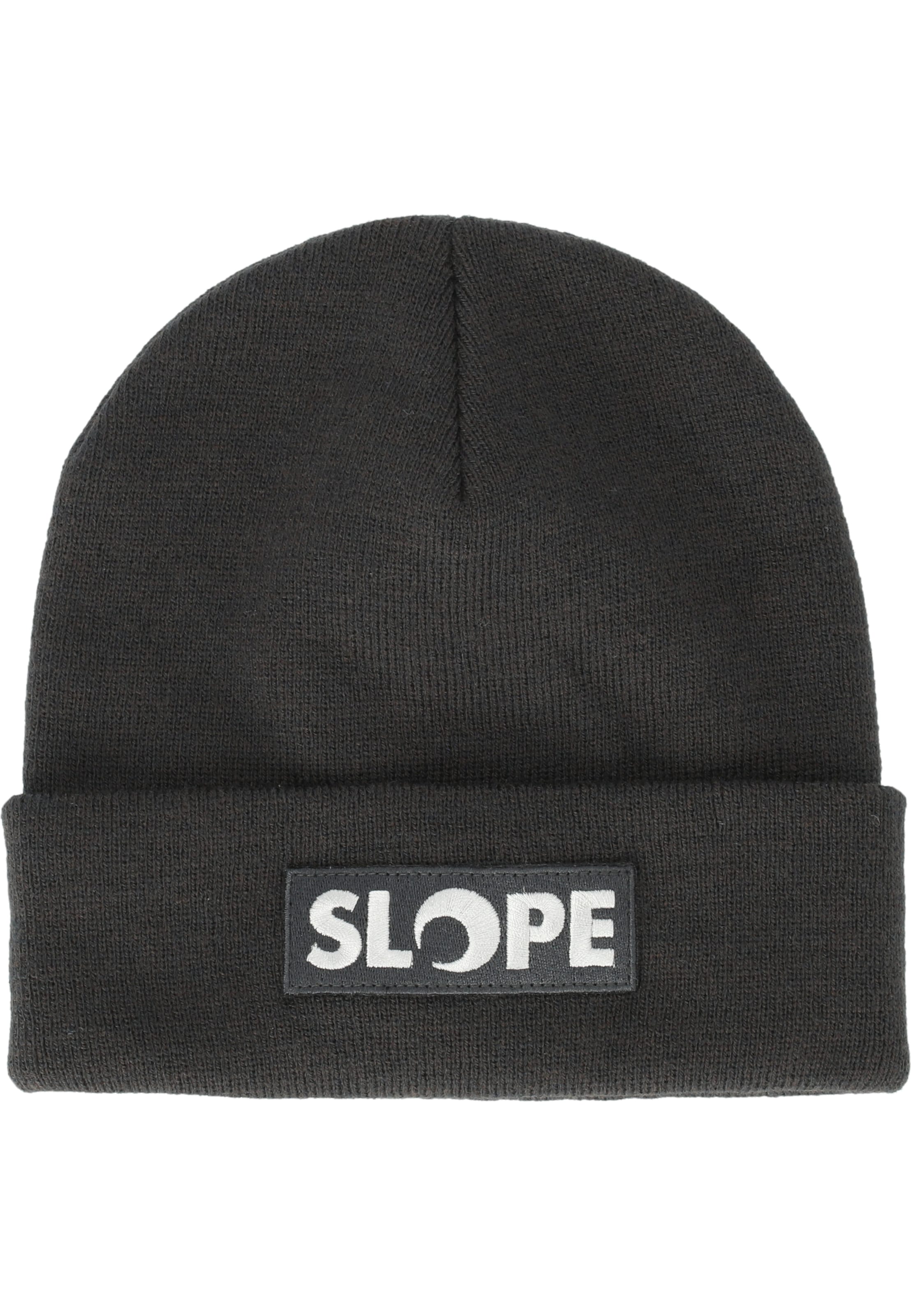 SLOPE Beanie ' Wren' in Black: front
