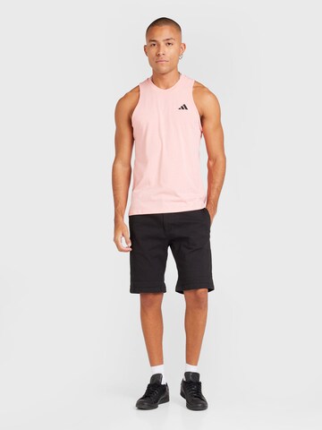 Regular Pantalon chino TOPMAN en noir