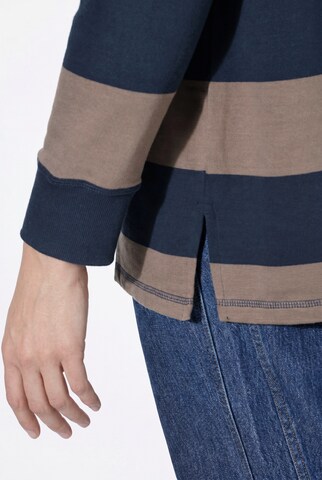 Ulla Popken Sweatshirt in Blau