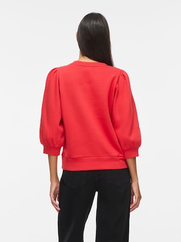 VILA Sweatshirt in Rot