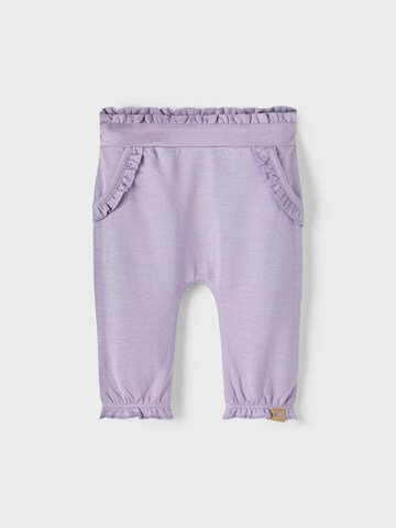 NAME IT Regular Pants 'KINAYA' in Purple