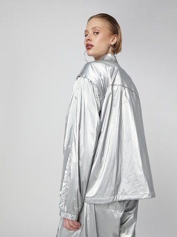 VIERVIER Jacke 'Janne' in Silber