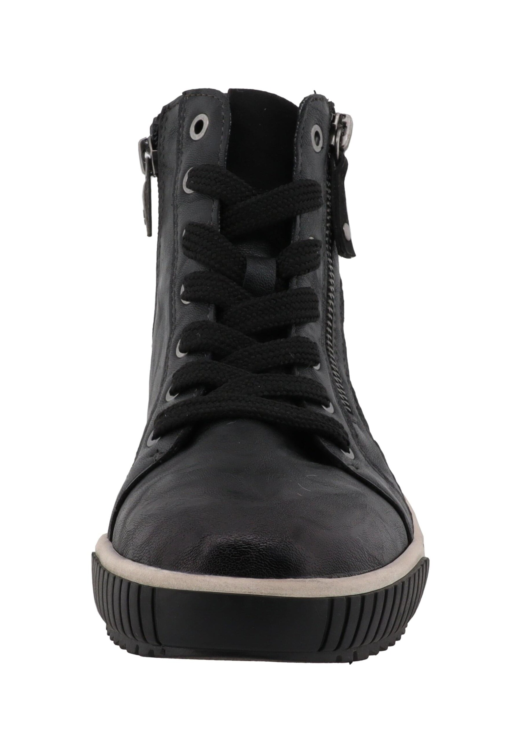 ROMIKA Šněrovací kozačky 'Ganya' – černá