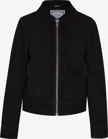Giacca di mezza stagione di DreiMaster Vintage in nero: frontale