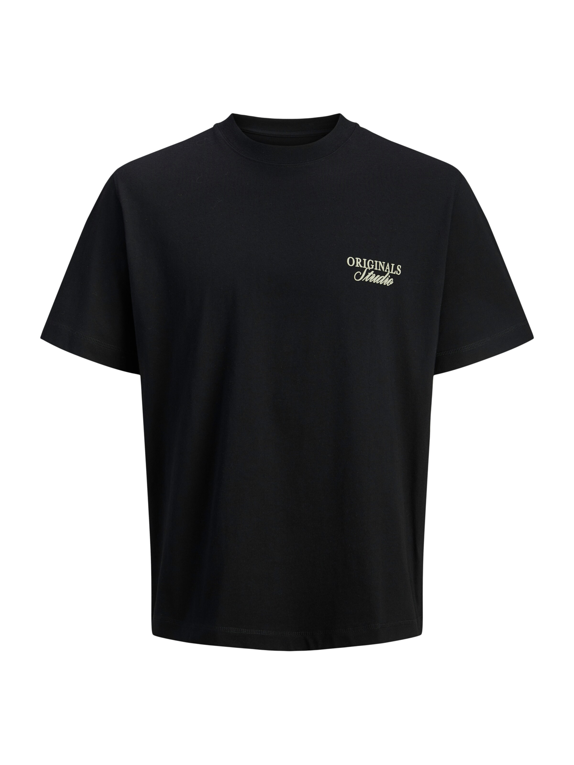 JACK & JONES Футболка 'JORNORREBRO' в Черный: спереди