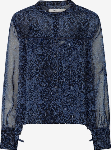 Pepe Jeans Blouse 'CLEMENTINE' in Blue: front