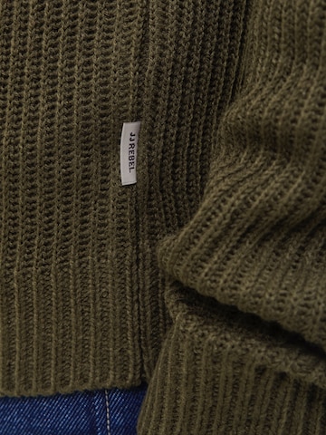 Pull-over 'JREBROWEN' JJ Rebel en vert