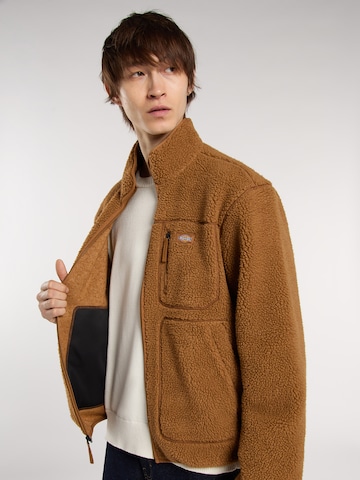 Veste en polaire 'Mount Hope' DICKIES en marron