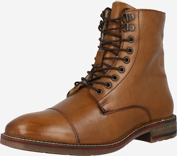 ABOUT YOU Veterboots 'Marco' in Bruin: voorkant