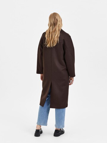 Manteau mi-saison 'Element' SELECTED FEMME en marron