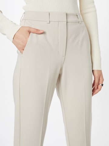 regular Pantaloni con piega frontale 'SICILIA' di Max Mara Leisure in beige