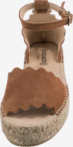 espadrij l´originale Sandals 'Lyon' in Brown