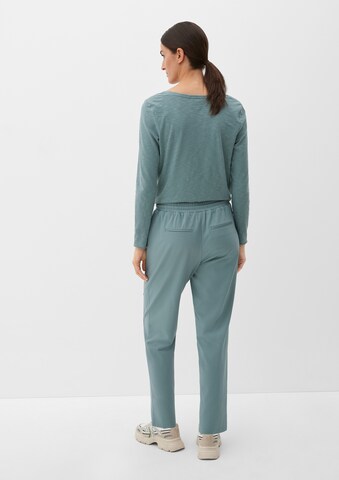 s.Oliver Tapered Broek in Blauw