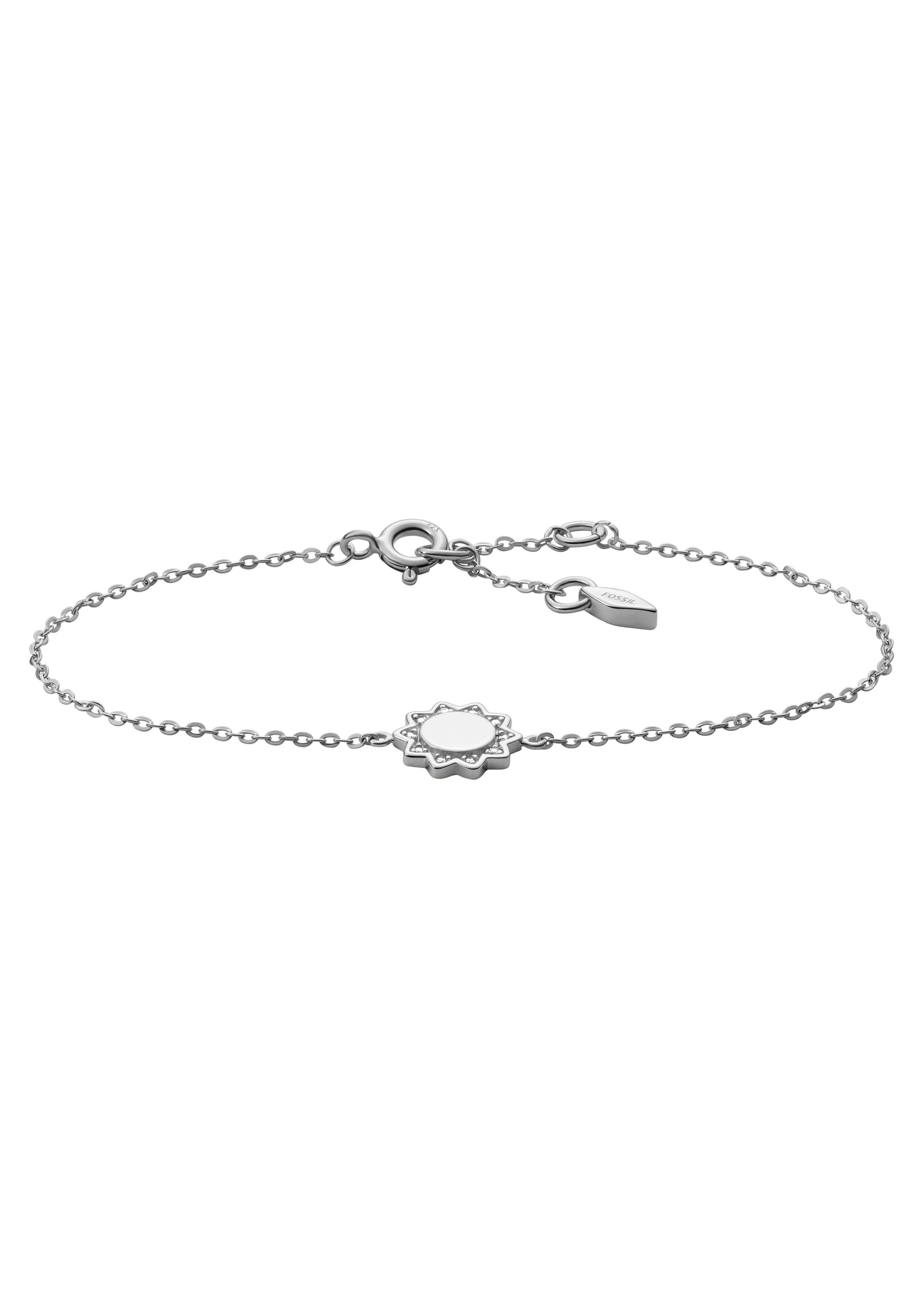 Bracelet FOSSIL en argent : devant