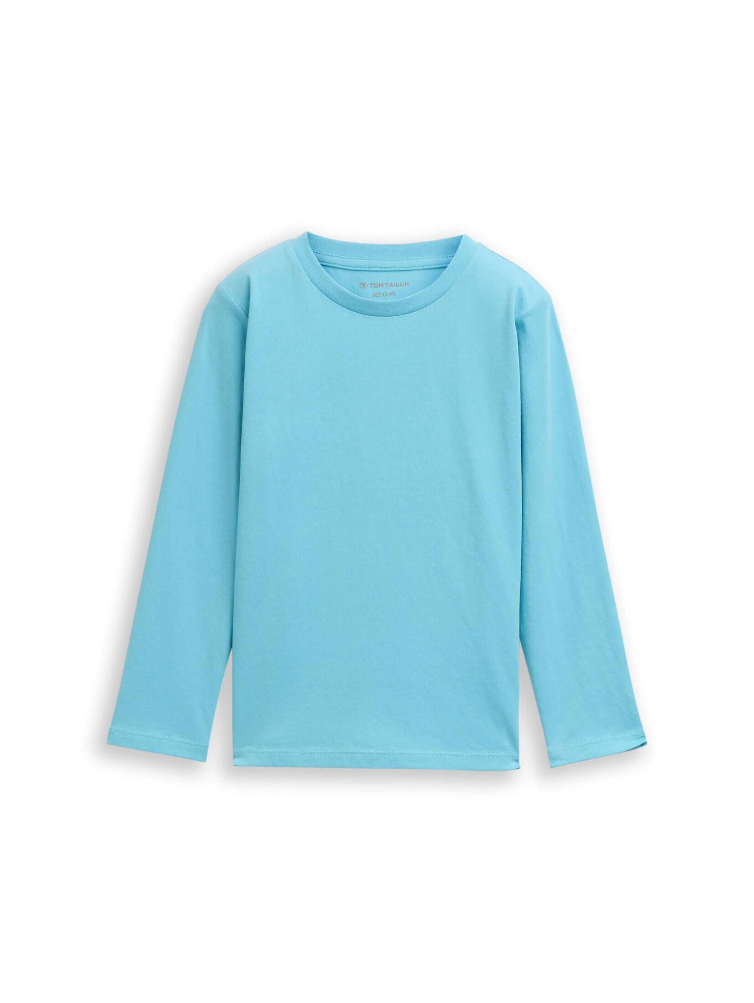 TOM TAILOR Shirt in Blue: front