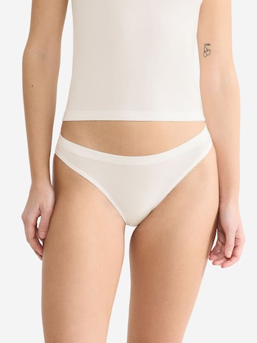 SLOGGI Brasilslip ' Blue GO Sense ' in Weiß: Vorderseite