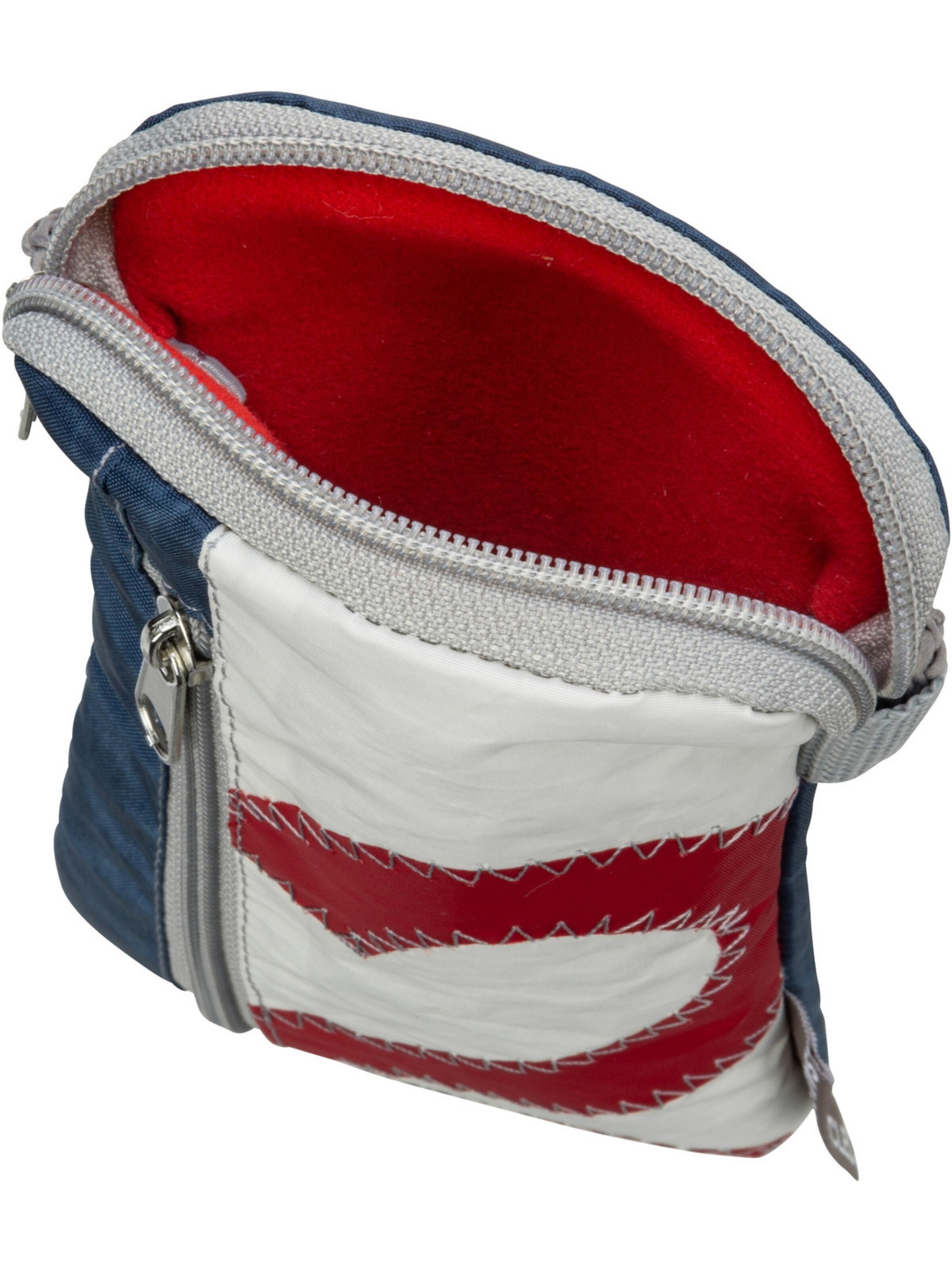 360 Grad Schoudertas ' Nautrik Lütt ' in Wit