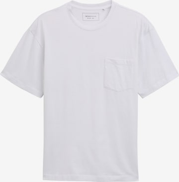 TOM TAILOR DENIM Shirt in White: front