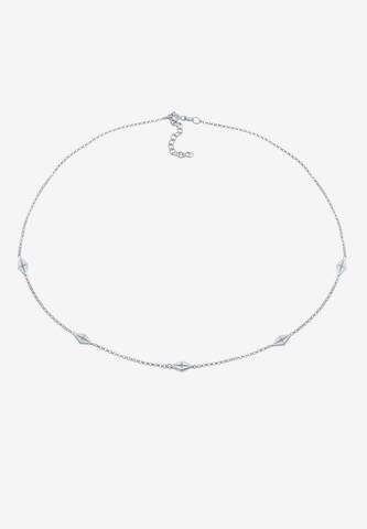 ELLI Halskette Choker 'Geburtsstein' in Silber