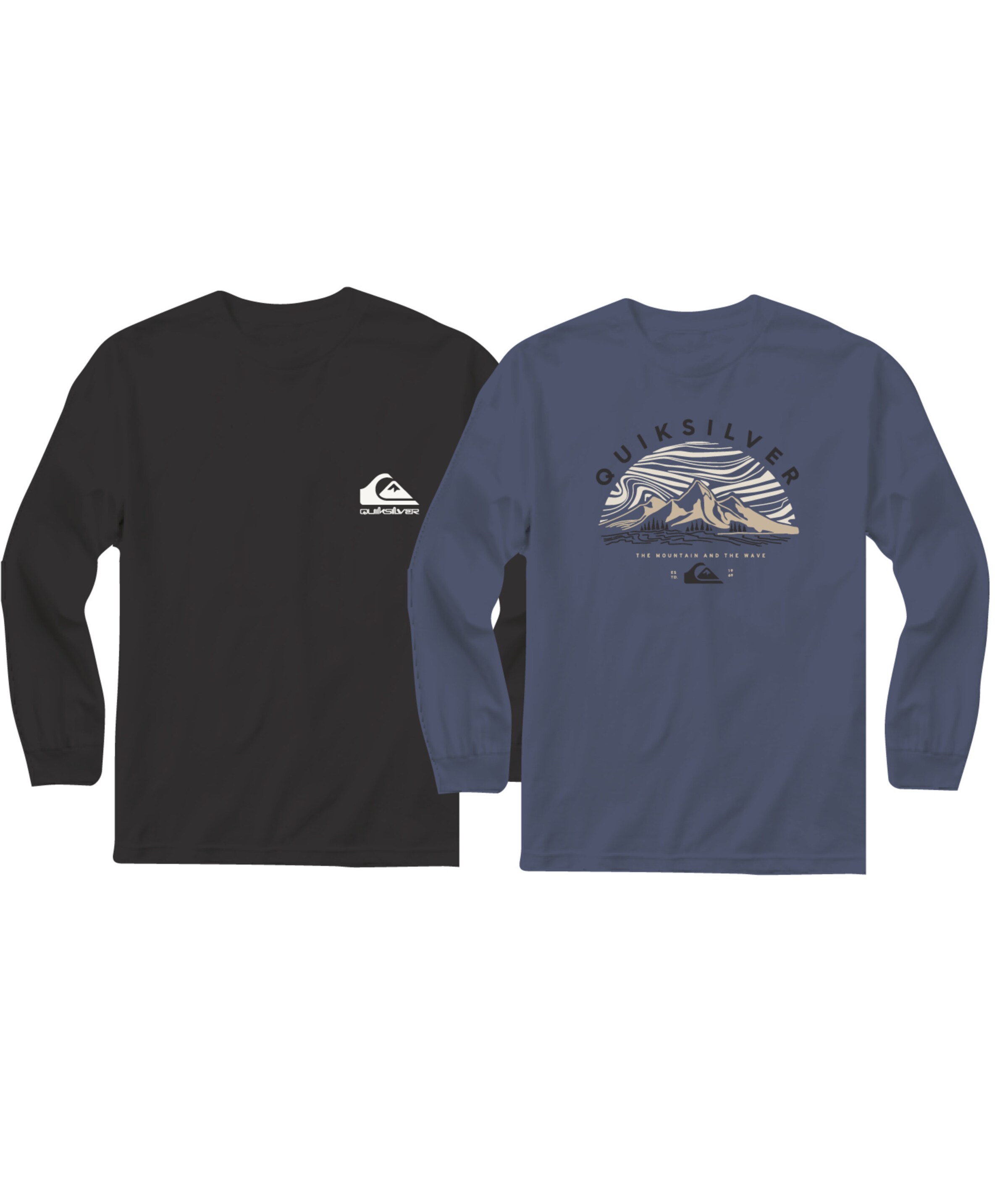 QUIKSILVER Shirt in Blue: front