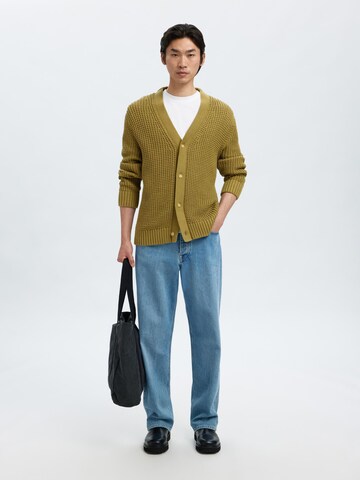 Vestes en maille SELECTED en vert