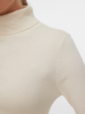 Pull-over 'VMHAPPINESS' VERO MODA en beige