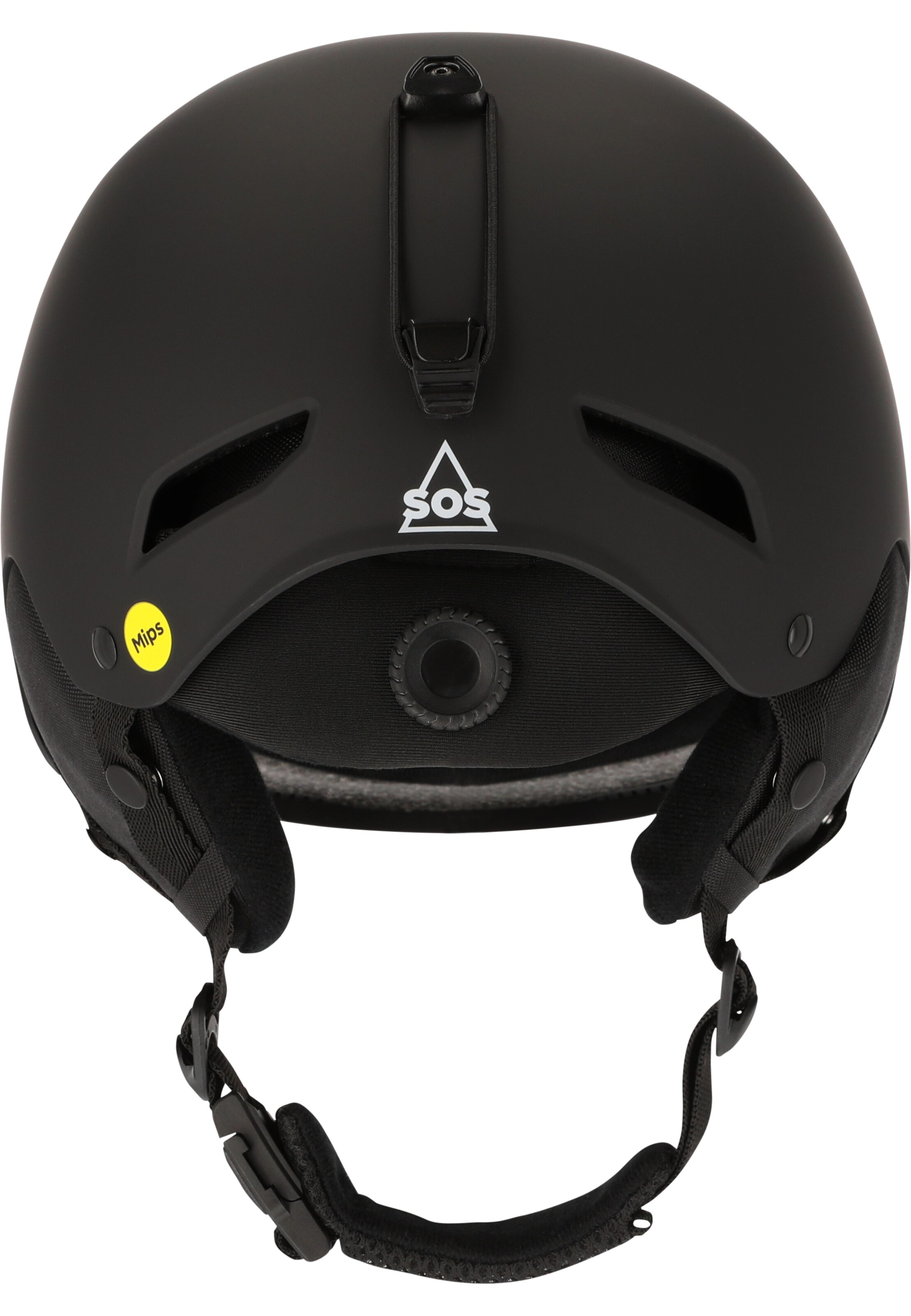 SOS Skihelm 'Cooper Elite' in Schwarz