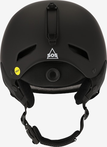 SOS Helmet 'Cooper Elite' in Black