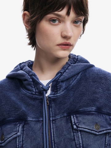 Desigual Sweatjakke i blå
