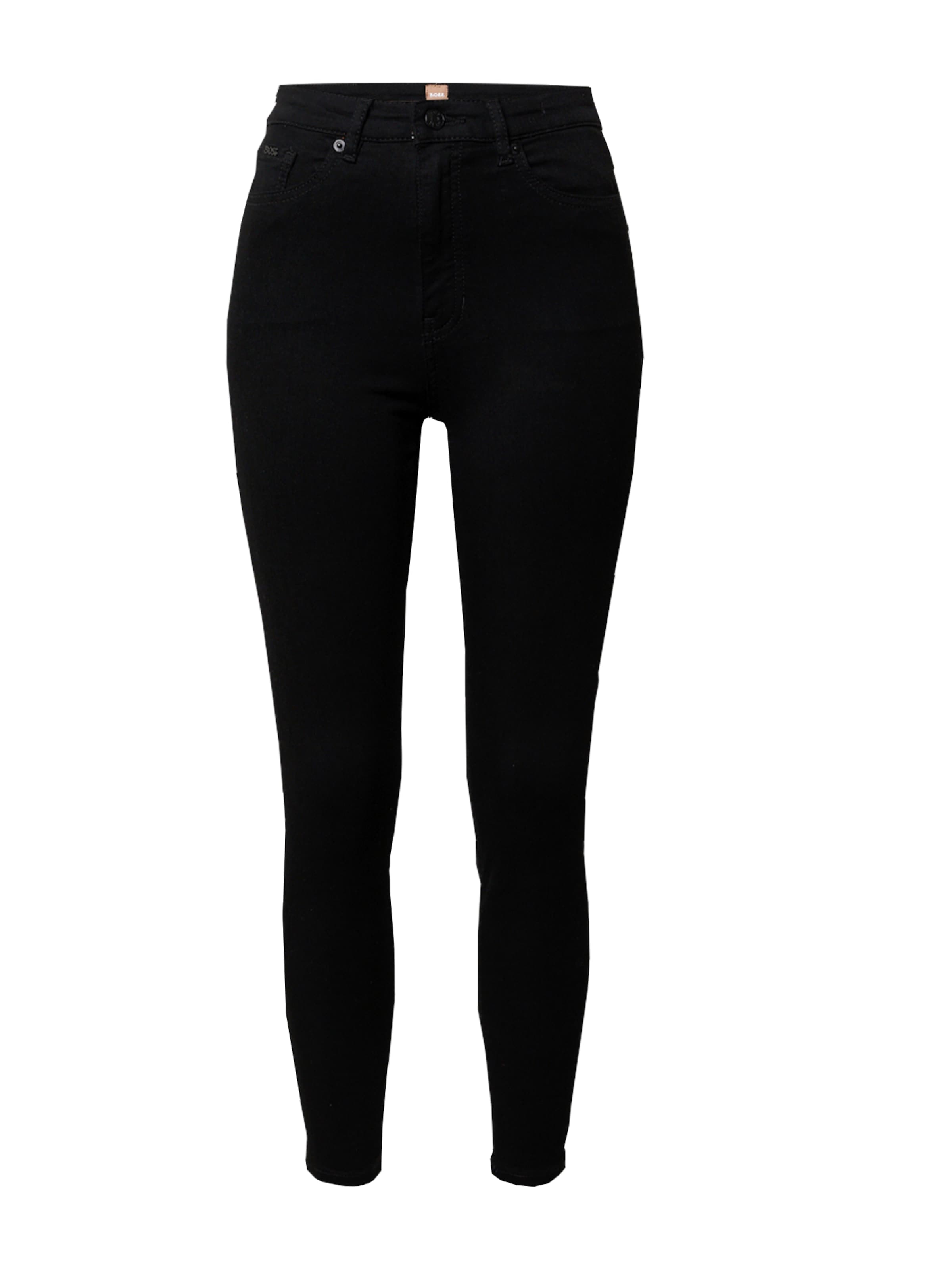 BOSS Skinny Jeans 'Maye' in Black: front