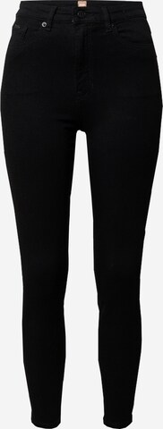 BOSS Skinny Jeans 'Maye' in Black: front