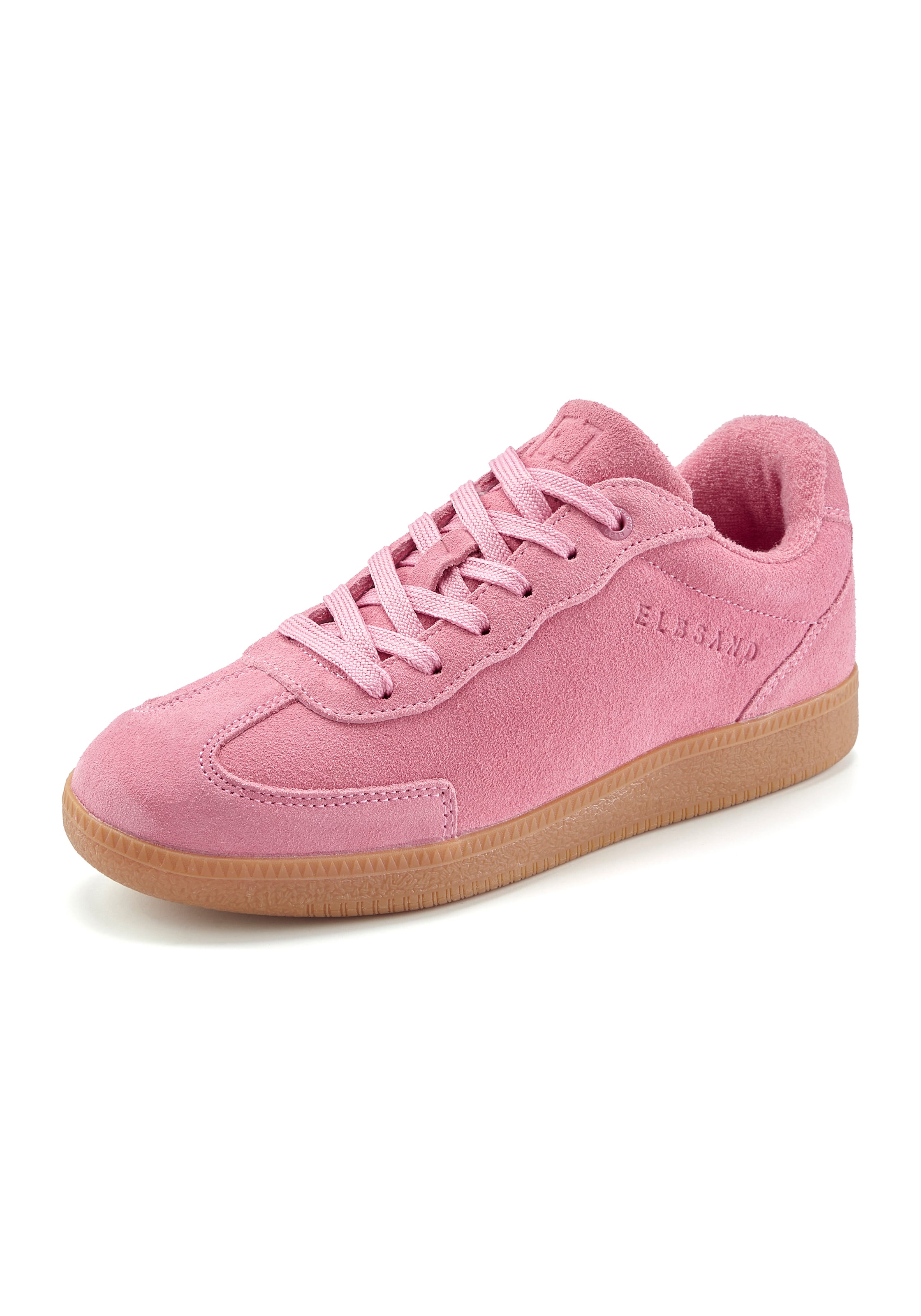 Baskets basses Elbsand en rose