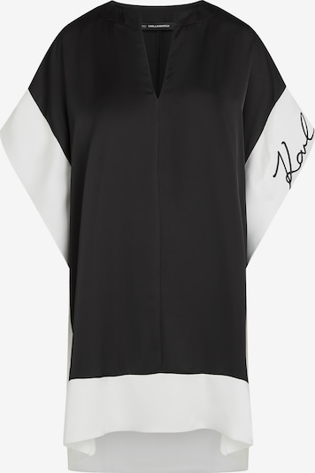 Karl Lagerfeld Kleid in schwarz / weiß, Produktansicht