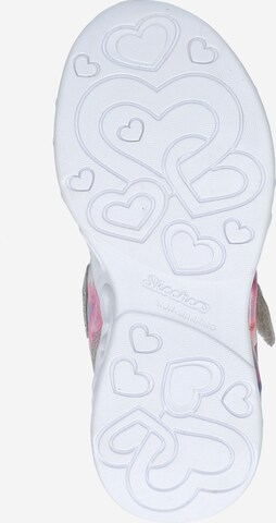 SKECHERS - Sapatilhas 'INFINITE HEART LIGHTS - COLOR LOVIN' em mistura de cores