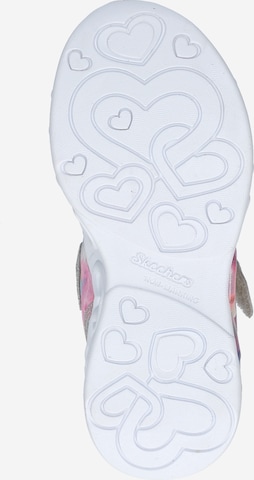 Baskets 'INFINITE HEART LIGHTS - COLOR LOVIN' SKECHERS en mélange de couleurs