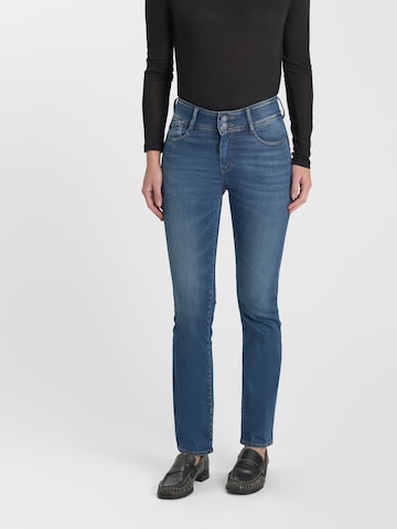 Le Temps Des Cerises Bootcut Jeans in Blauw: voorkant