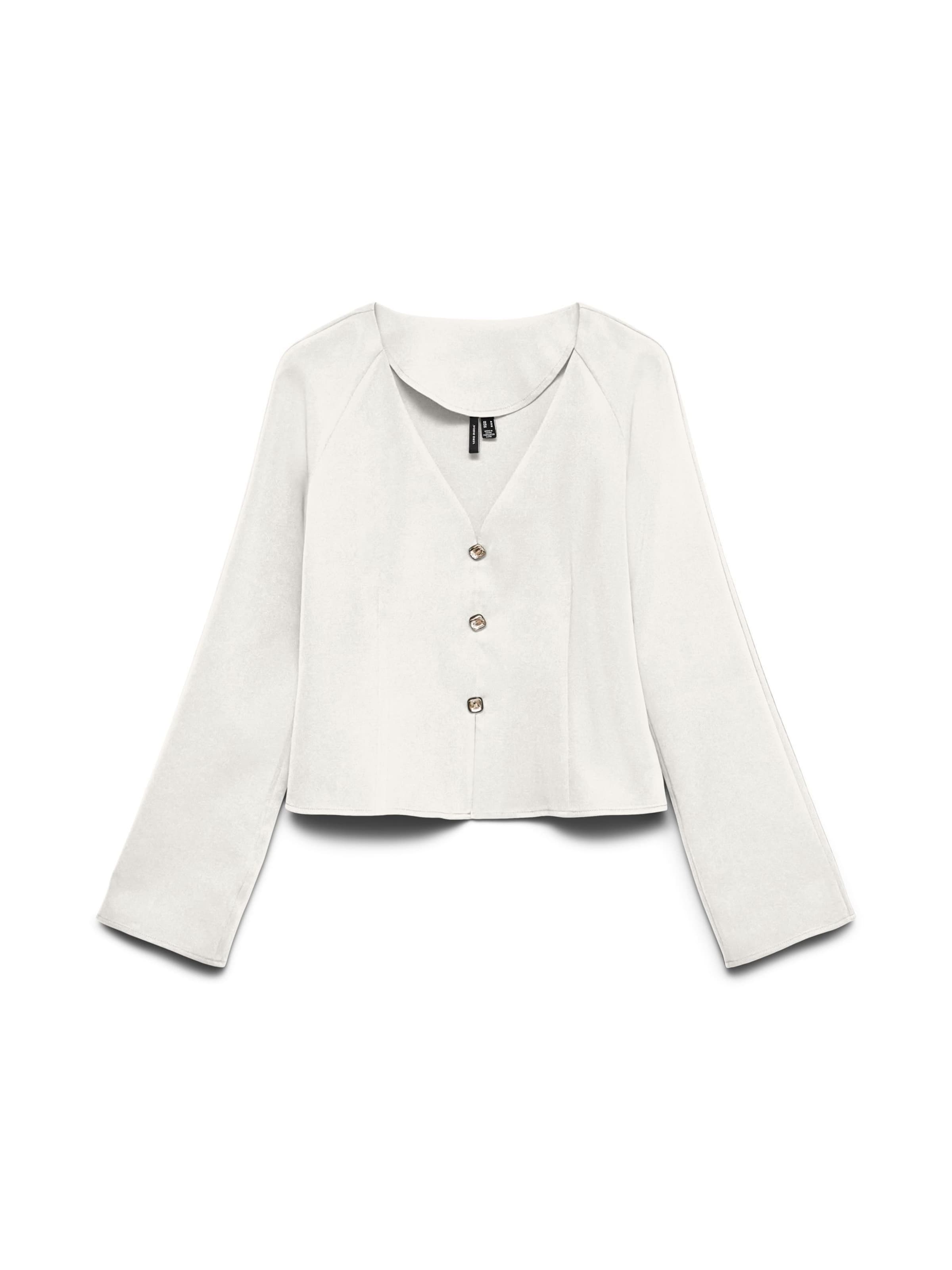 VERO MODA - Cárdigan 'VMNora' en blanco: frente