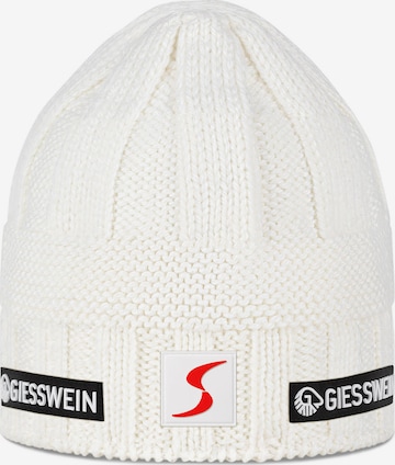 GIESSWEIN Beanie 'Obersberg' in White: front