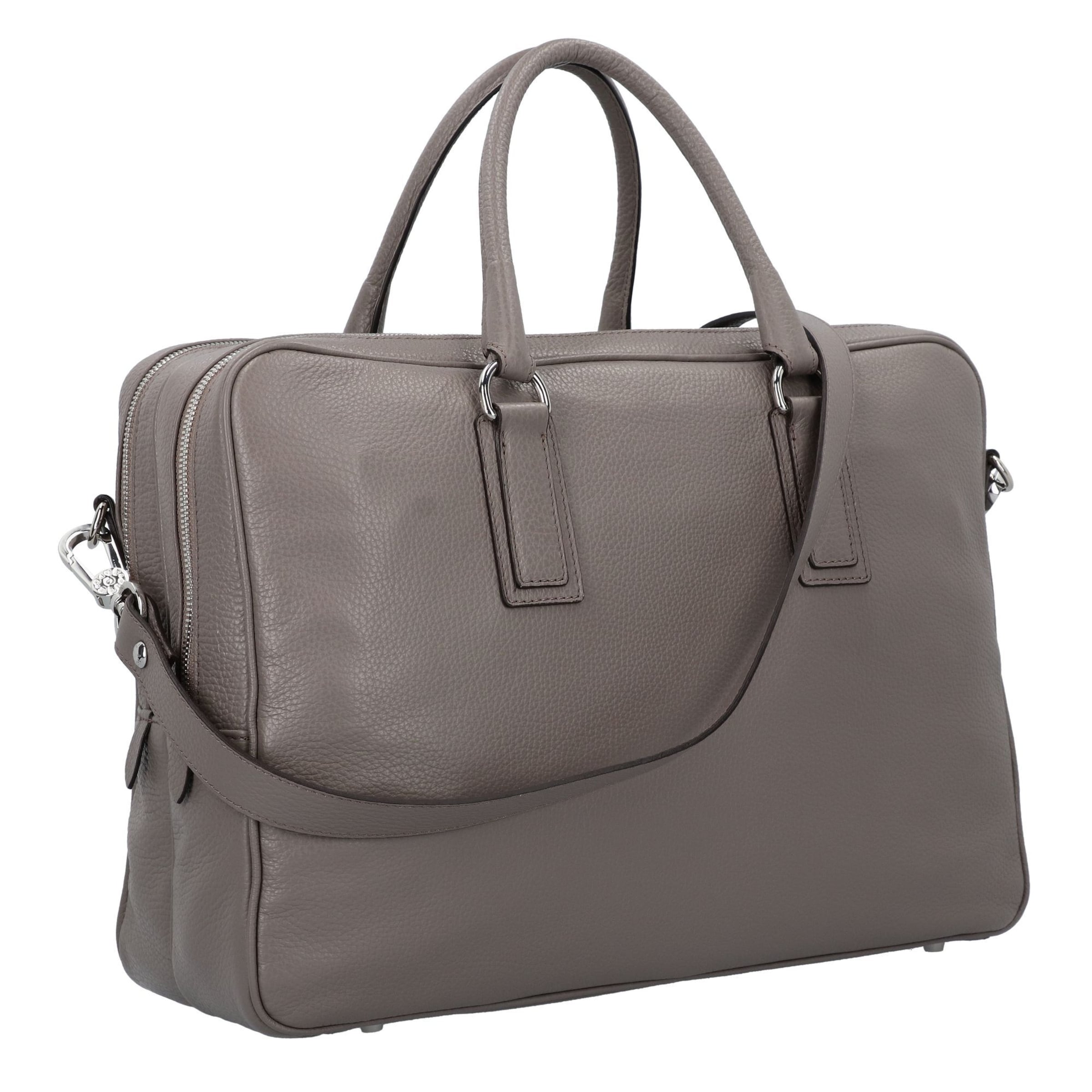 ABRO Document Bag 'Adria' in Grey