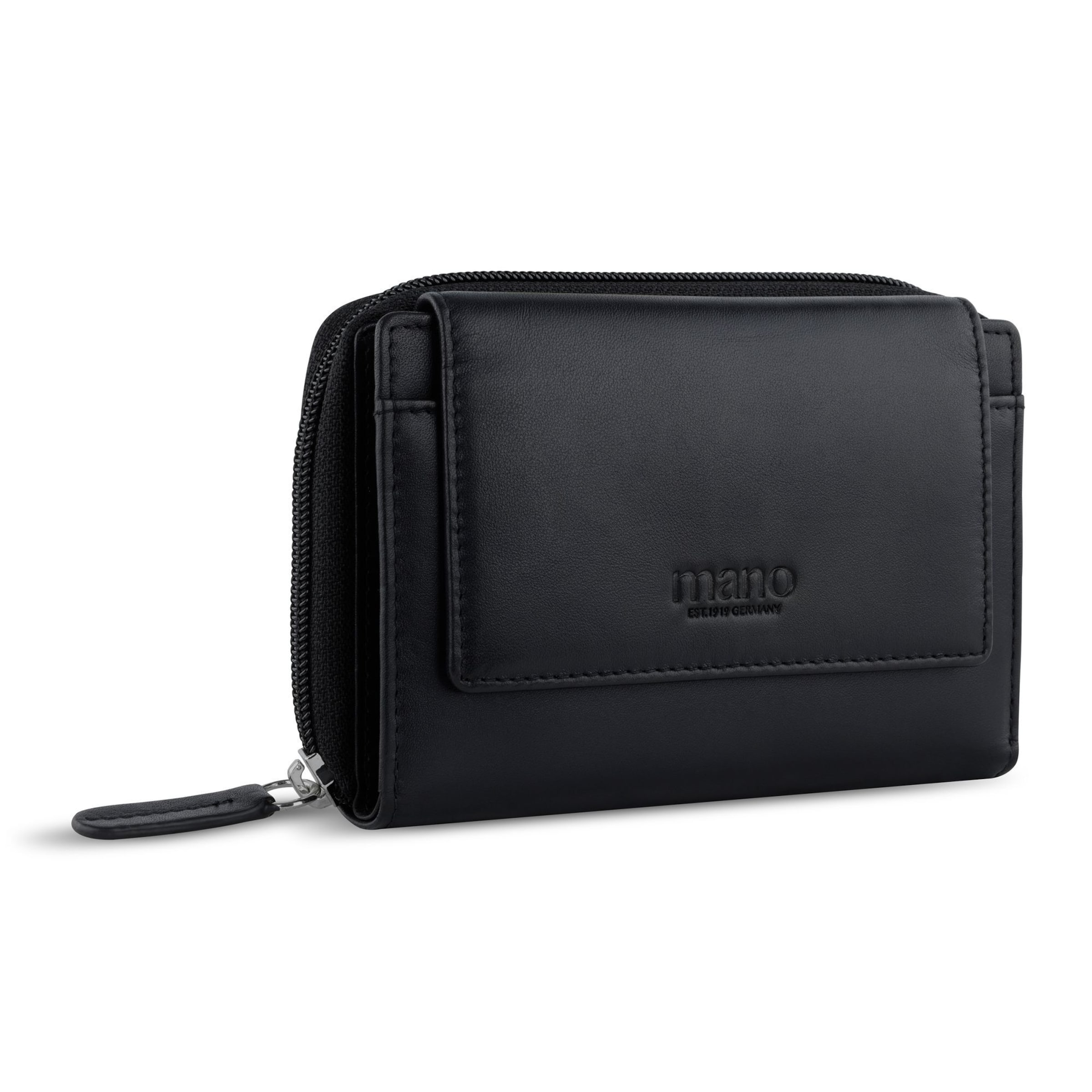 mano Portemonnee 'Don Andrea ' in Zwart