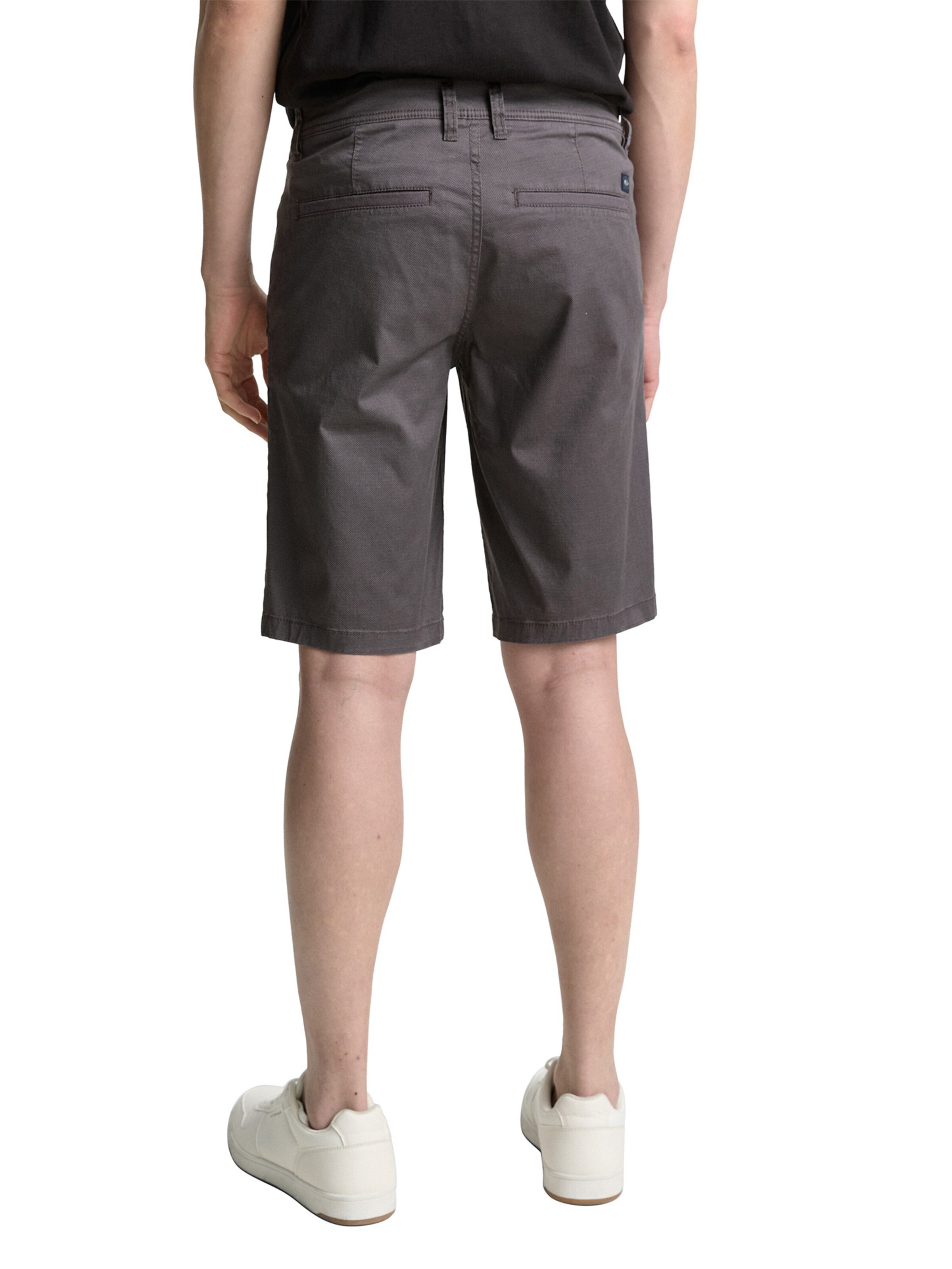 TOM TAILOR - Regular Calças chino em cinzento