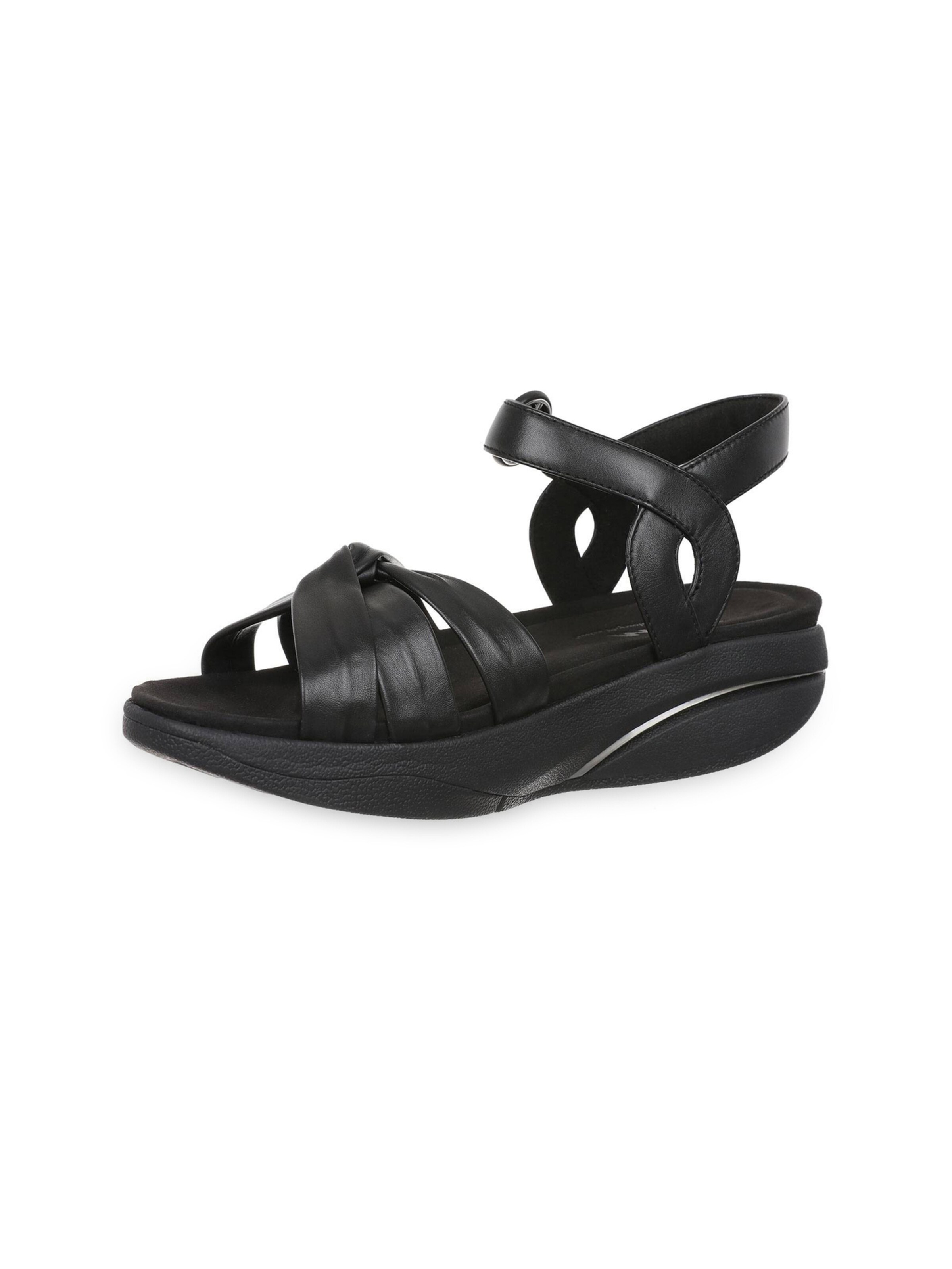 MBT - Sandalias ' KAWERIA 7 ' en negro: frente