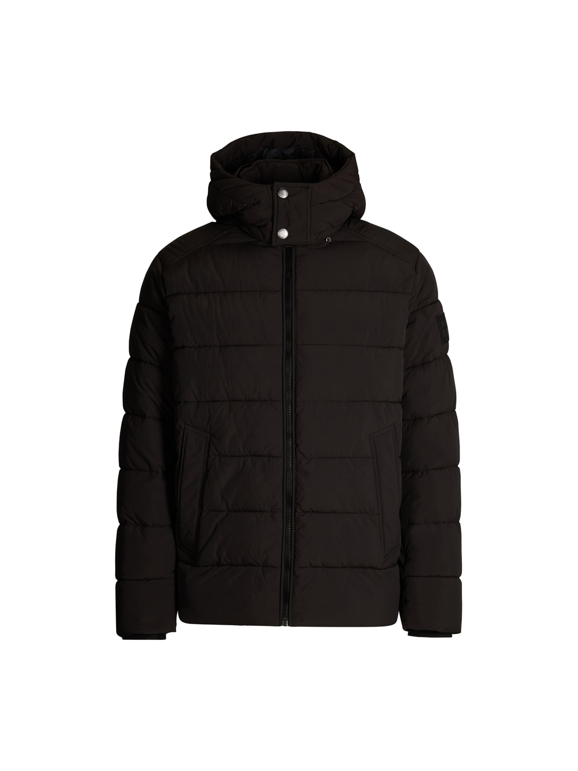 JOOP! Jeans Winter jacket 'Joshas' in Black: front