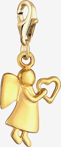 ELLI Charm Engel, Herz in Gold