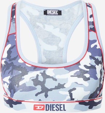 DIESEL Bustier BH 'MILEYS' in Blauw: voorkant