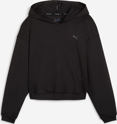 PUMA Sportiska tipa džemperis 'STUDIO FOUNDATIONS', krāsa - tumši pelēks / melns, Preces skats