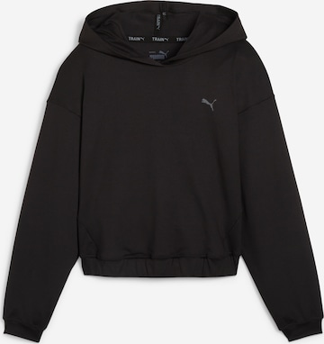 PUMA - Sweatshirt de desporto 'STUDIO FOUNDATIONS' em preto: frente