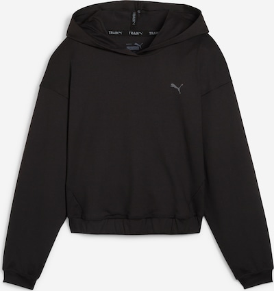 PUMA Sweat de sport 'STUDIO FOUNDATIONS' en gris foncé / noir, Vue avec produit